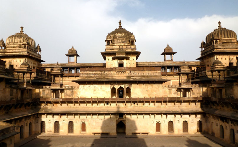 Jahangir Mahal, Orchha (जहांगीर महल, ओरछा ...